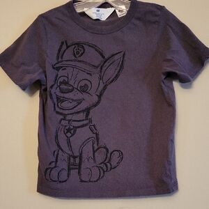 Paw Patrol charcoal tee shirt